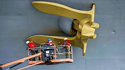 How a Ship is Berthed Using An Anchor? Giant Anchor Chains | Manufacturing and Inspection Processes