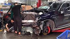 Restoring BMW X3 After An Accident.