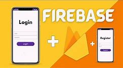 Login and Registration using Firebase in Android