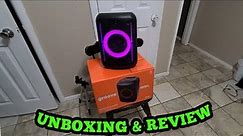 GROOVE ONN. MEDIUM PARTY SPEAKER UNBOXING & REVIEW