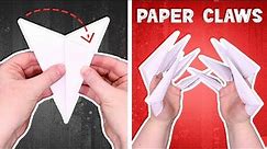 How to Make Paper Claws | Paper Finger Claws