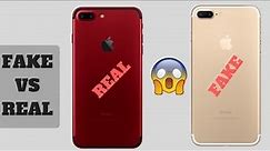 Comparison Real vs Fake iPhone 7 Plus | Market Insight