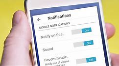 How To Disable Notifications on Android Phone or Tablet