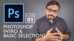 Basic Selections - Adobe Photoshop for Beginners - Class 1 [Eng Sub]