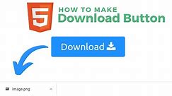 Download image on button click in HTML || Download button html