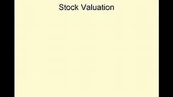 HMP 607 - 04. Valuing Stocks and Bonds