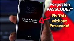 How to Remove Forgotten PASSCODE iPhone 5S, 5C, 5 [Bypass LockScreen]