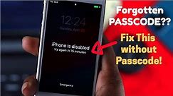 How to Remove Forgotten PASSCODE iPhone 5S, 5C, 5 [Bypass LockScreen]