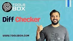 How To Use Diff Checker | WWW.TOOLSBOX.COM
