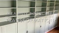 Bookshelf upcycle: Transforming a set of IKEA Billy bookcases
