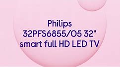 Philips 32PFS6855/05 32" Smart Full HD HDR LED TV - Silver - Product Overview