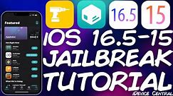 iOS 16.5 - 15.0: How To JAILBREAK With TWEAKS, Themes & Sileo / Zebra (PaleRa1n Jailbreak Guide)