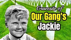 Famous Grave Of Child Star JACKIE COOPER At Arlington National Cemetery