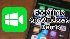 FaceTime on Windows Demo & Tutorial - It's a Thing Now!