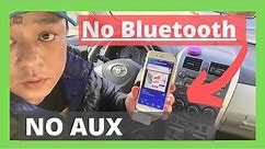Play Music in Your Car without an AUX cord or Bluetooth | No Static Aux Adapter for iPhone