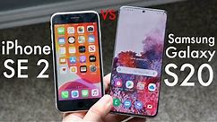 iPhone SE (2020) Vs Samsung Galaxy S20! (Comparison) (Review)