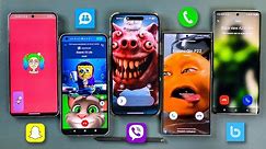 SnapChat, BOTIM, Viber, KalamTime & Incoming Call S24 Ultra + iPhone 14 + Pixel + Infinix + Nothing