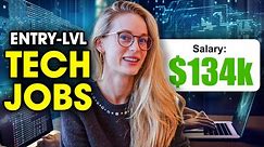 Top 10 Highest Paying Entry Level Jobs in Tech | Coding & More