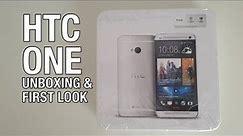 HTC One Unboxing & First Look