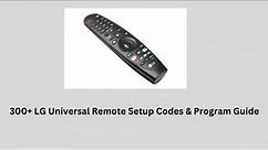 How to Program LG Universal Remote Codes