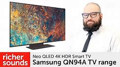 Samsung Neo QLED QN94A 4K HDR Smart TV range | Richer Sounds