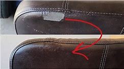 How To Repair Cracked or Peeling Leather & Vinyl Material { For Car Leather or Furniture Leather }