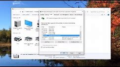 Installing An HP Printer With An Alternate Driver On Windows 10 For A USB Cable Connection