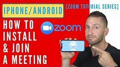 How to Setup and Use Zoom on Phone [iPhone/Android] 2020 Download & Install Guide