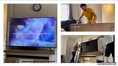 Samsung 58” UHD 4k TV Unboxing Video