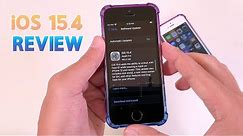 iPhone SE 1st - iOS 15.4 Review