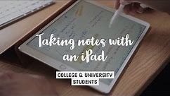 How I take notes on my iPad Pro in medical school - Cambridge University medical student