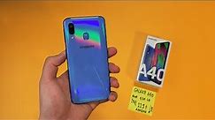 Samsung Galaxy A40 Unboxing - A Compact BEST BUY!