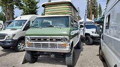 Vintage 1971 Ford Econoline 4x4 Sportsmobile Resto Mod: One of the First Built