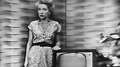 1951 WESTINGHOUSE TV COMMERCIAL - BETTY FURNESS