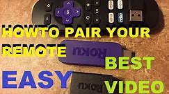 How To Pair Your Roku Remote (Best Video)