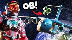 I Launched OB Into Space Using a Plane & Jetpack in Stormworks Multiplayer?!