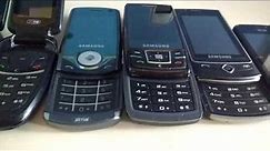 My Samsung phones collection