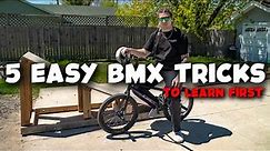 5 Easy BMX Tricks to Learn First