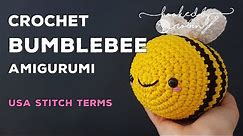 Amigurumi Crochet Bee Tutorial 🐝 (The Famous TikTok Bee Pattern 😅)