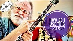 Learn How to Use a Capo Today! - banjo