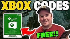 UNLOCK $100 Free Xbox Codes in 2024 | How to get FREE Xbox Gift Cards (EASY!)