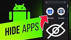 How to Hide Apps on Android without Third-Party Apps