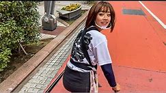 Yuka Chan ,Super Cute Japanese Girl CARRIES ME (90kg ,Tall Guy) In Tokyo