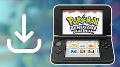 How to Install Pokemon Renegade Platinum on 3DS