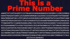 How to Find VERY BIG Prime Numbers?