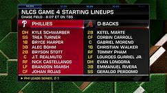 Phillies' Game 4 lineup decisions