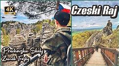 CZESKI RAJ - Zwiedzanie Prachovskich Skał oraz "wejście" na Zamek Trosky #vlogpodróżniczy