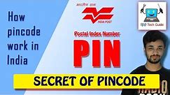 What is PINCODE ? | How PINCODE work in India?