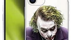 Head Case Designs Officially Licensed The Dark Knight Joker Character Art Soft Gel Case Compatible with Apple iPhone 12 Mini