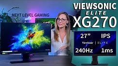 Fast Gaming without Motion Blur - Viewsonic XG270 Review (27", 240Hz, 1080p, IPS)